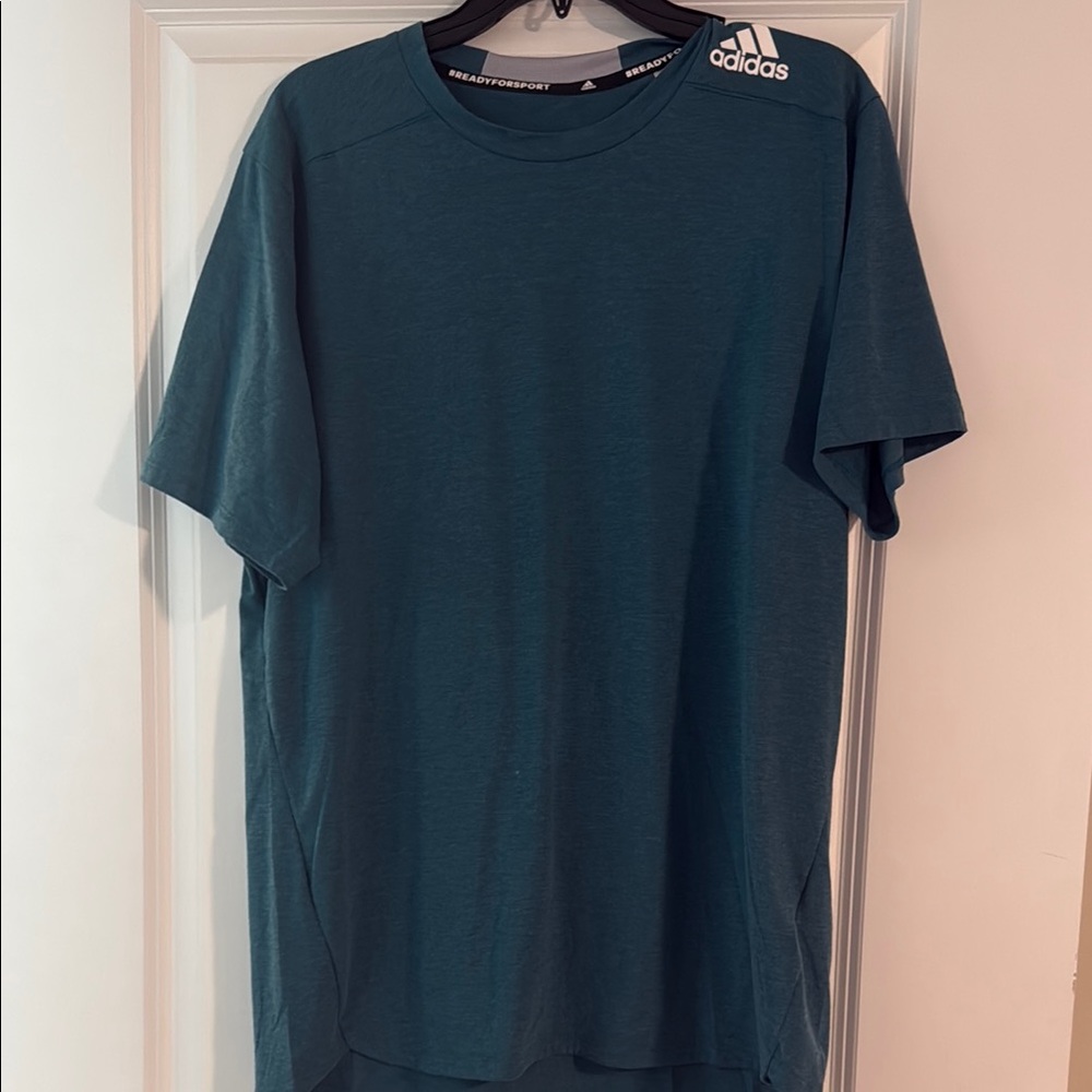 Adidas green Short Sleeve Tee Classic Crew Neck
